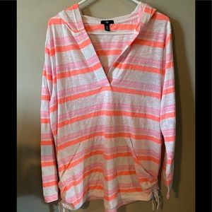 GAP pink/orange tunic top
